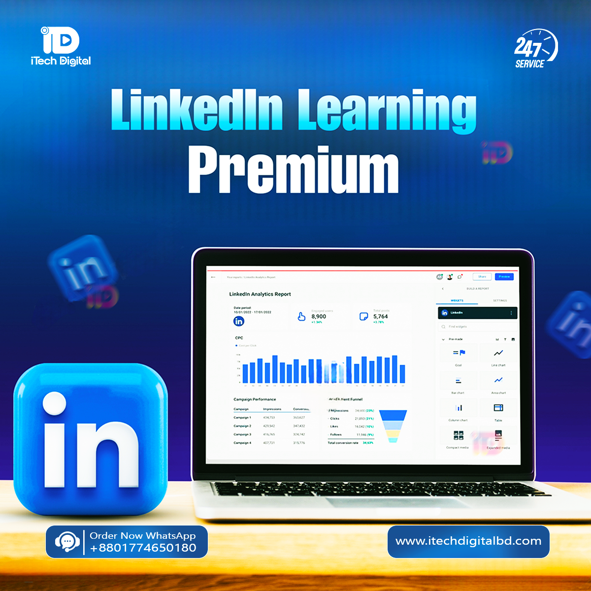 linkdin premium